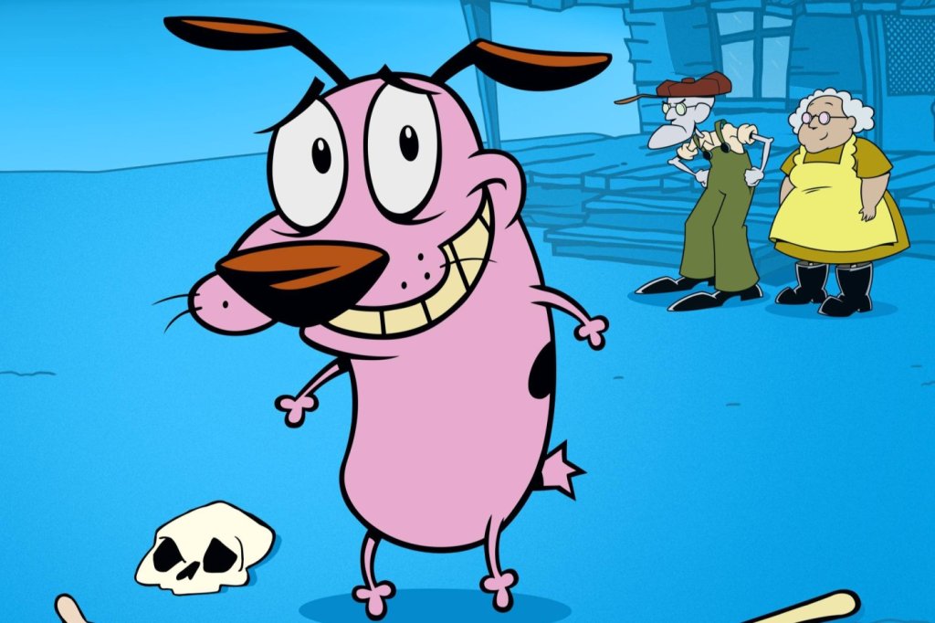 courage cowardly dog real story